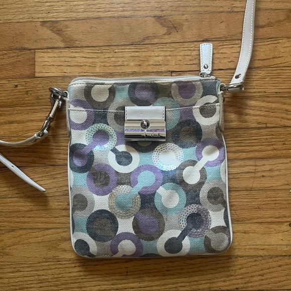 Coach Crossbody Bag Logo Designer Purse - Picture 3 of 6